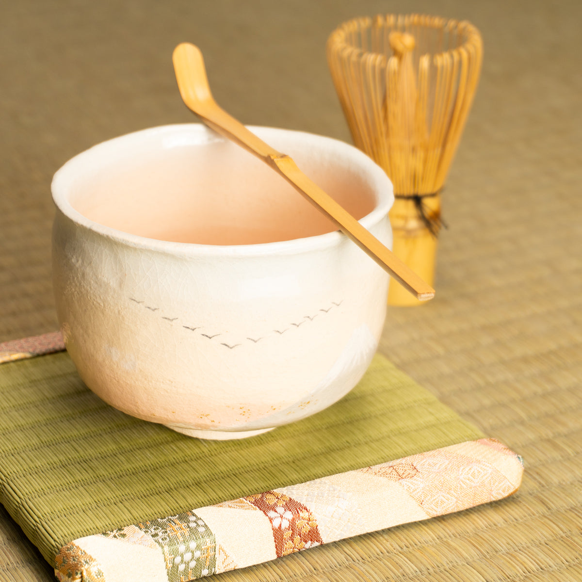 抹茶碗　旅立ちの朝　楽入 KOTOPOTTER