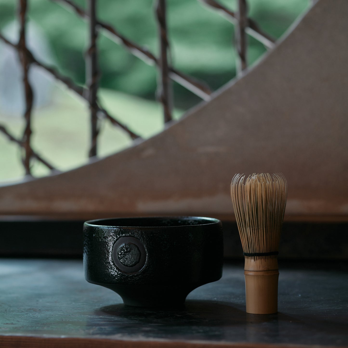 抹茶碗　瀬戸黒　QUTOTEN KOTOPOTTER