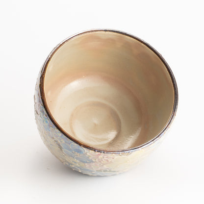 抹茶碗　ラスター彩 花詰　俊山窯 KOTOPOTTER