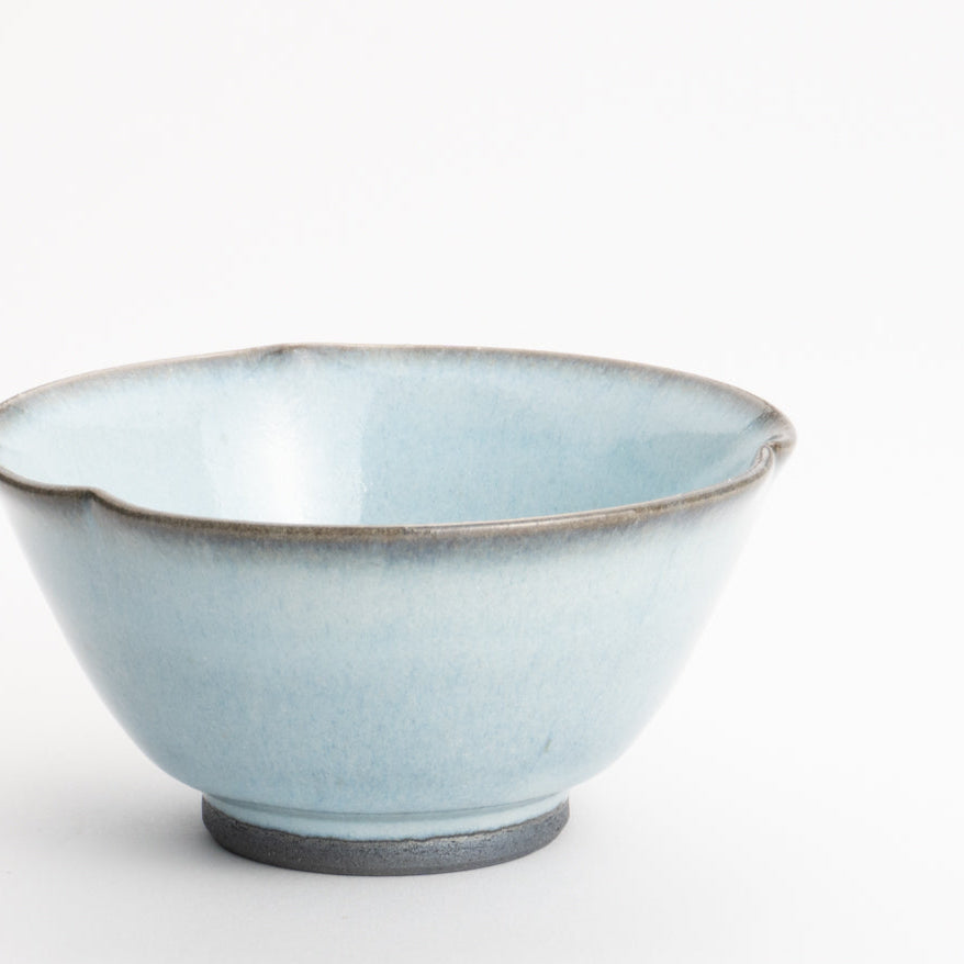 小鉢　月白　長元宏 - Handcrafted Japanese pottery from Kyoto - Kyo ware / Kiyomizu ware.