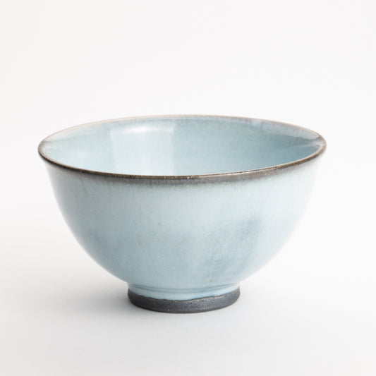 茶碗　月白　長元宏 - Handcrafted Japanese pottery from Kyoto - Kyo ware / Kiyomizu ware.