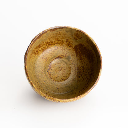 抹茶碗　イラボ金彩"楓図"B　俊山窯 KOTOPOTTER
