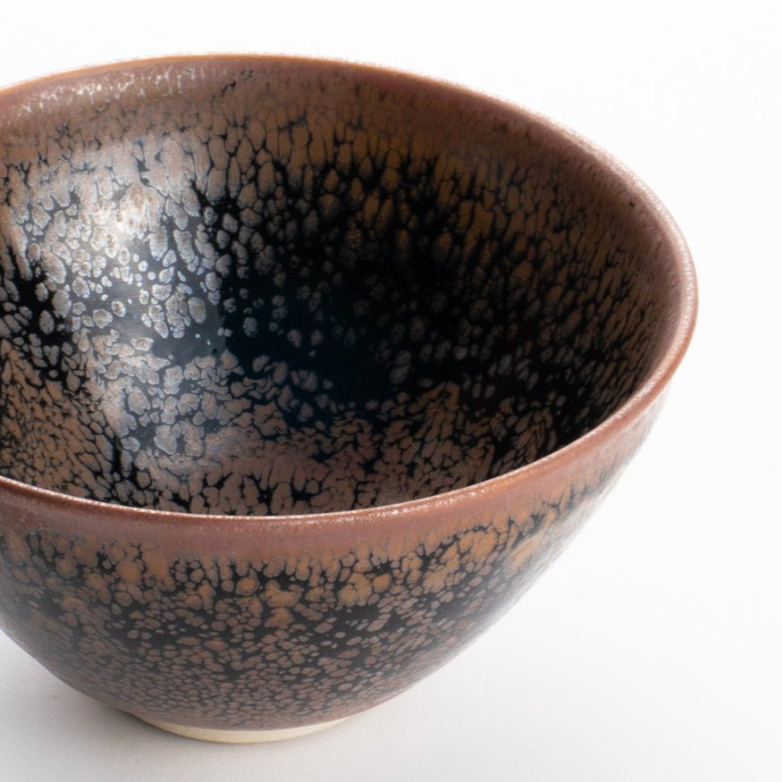 抹茶碗　天目1B　桶谷定一 - Handcrafted Japanese pottery from Kyoto - Kyo ware / Kiyomizu ware.