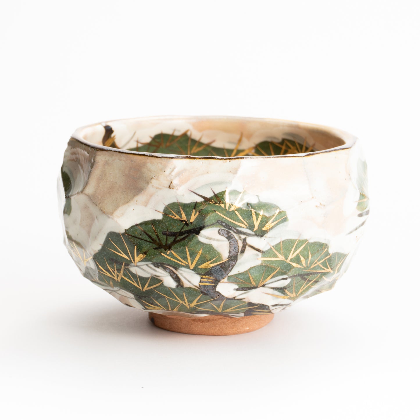 抹茶碗　イラボ金彩"桜之図"　俊山窯 (コピー) KOTOPOTTER