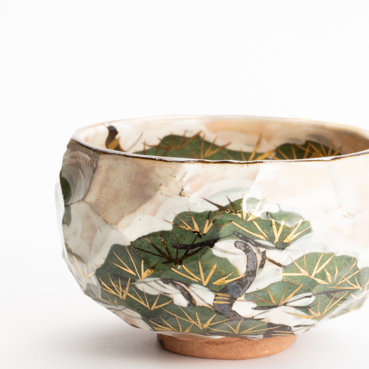 抹茶碗　イラボ金彩"桜之図"　俊山窯 (コピー) KOTOPOTTER