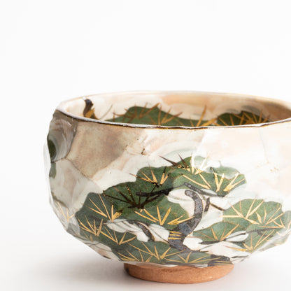抹茶碗　イラボ金彩"桜之図"　俊山窯 (コピー) KOTOPOTTER