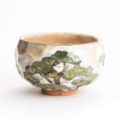 抹茶碗　イラボ金彩"桜之図"　俊山窯 (コピー) KOTOPOTTER