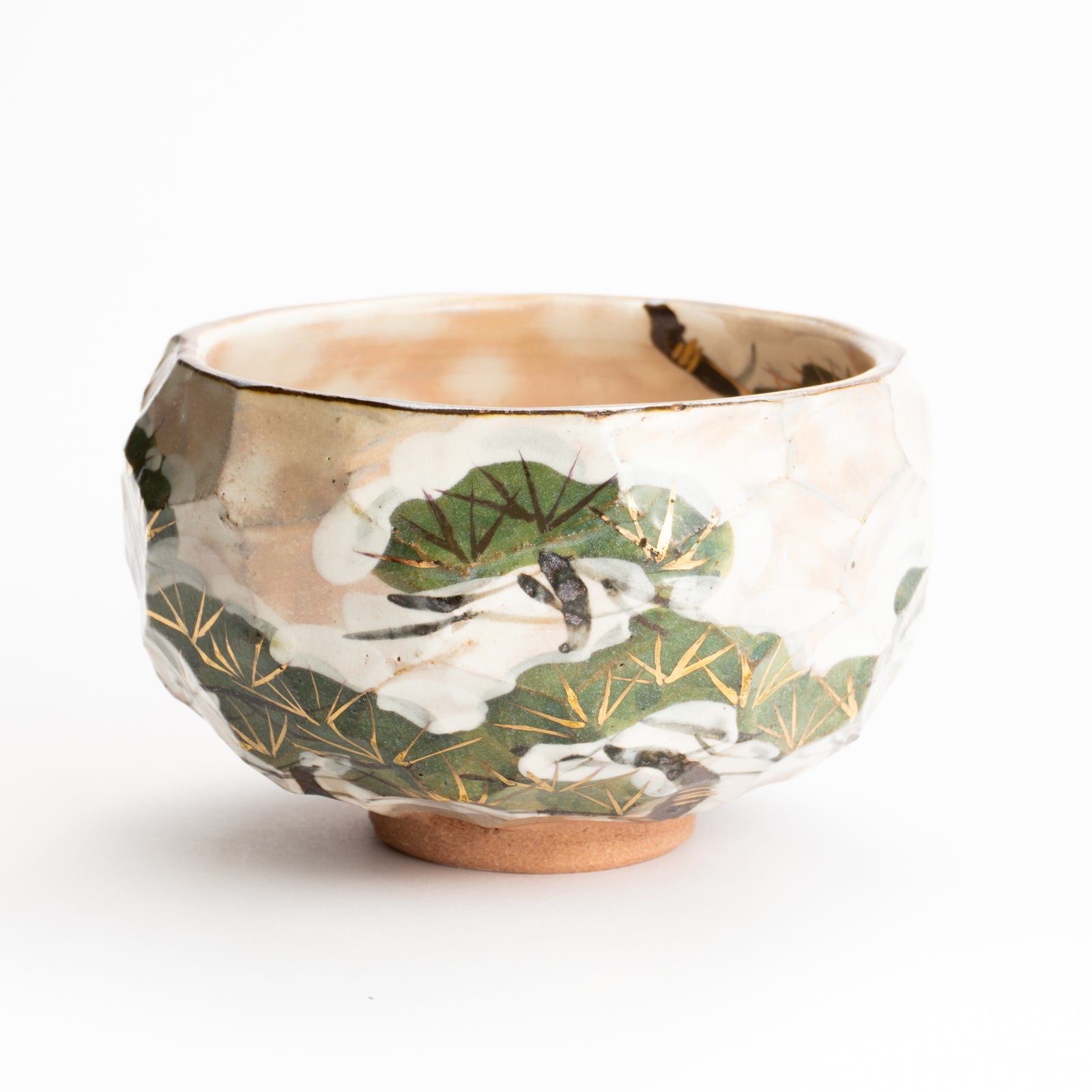 抹茶碗　イラボ金彩"桜之図"　俊山窯 (コピー) KOTOPOTTER