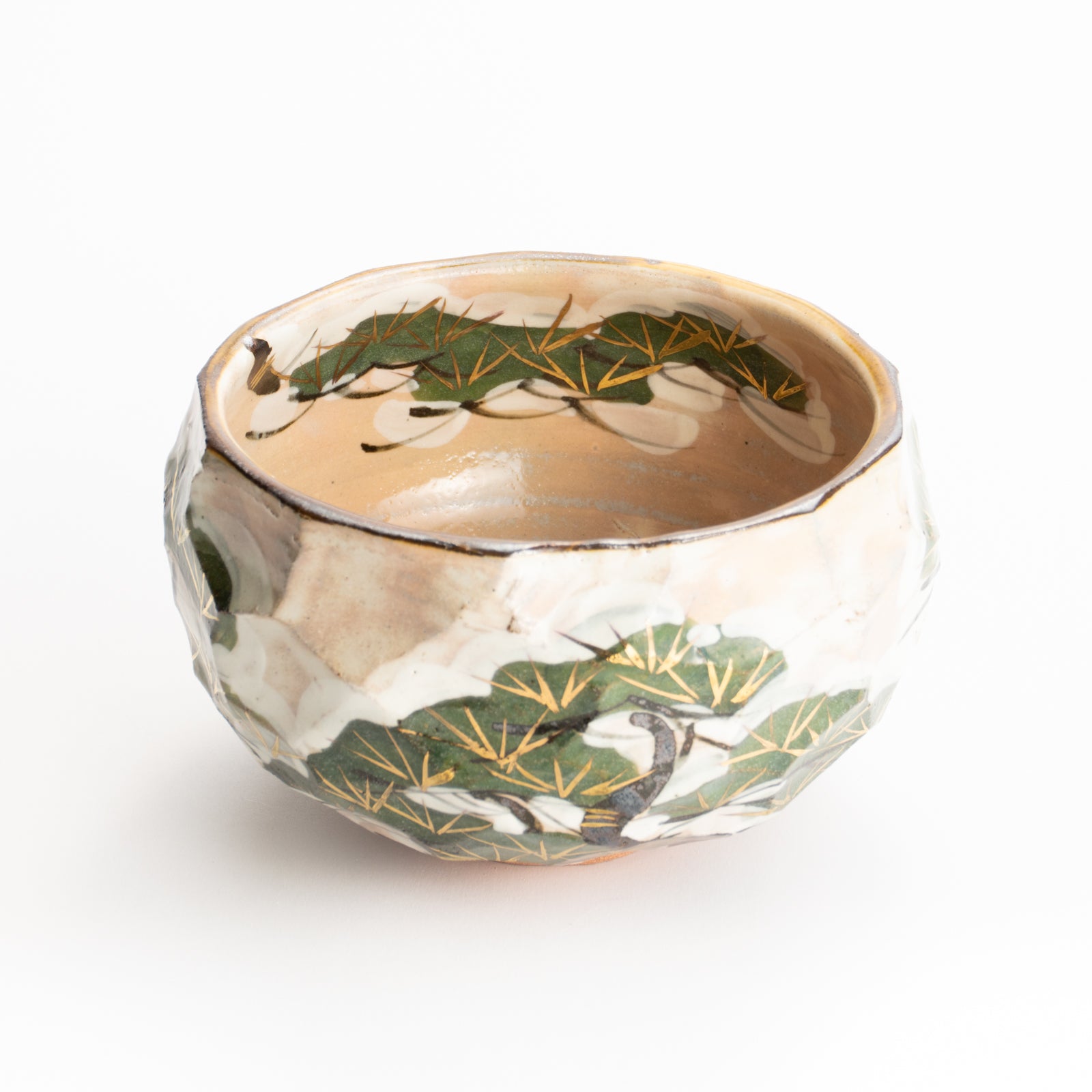 抹茶碗　イラボ金彩"桜之図"　俊山窯 (コピー) KOTOPOTTER