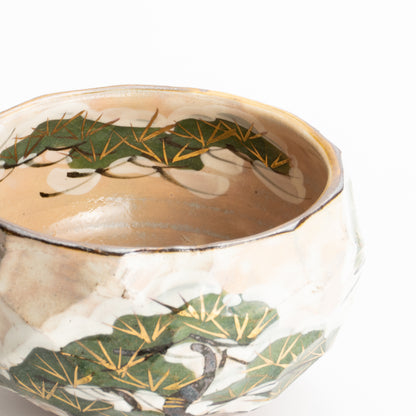 抹茶碗　イラボ金彩"桜之図"　俊山窯 (コピー) KOTOPOTTER