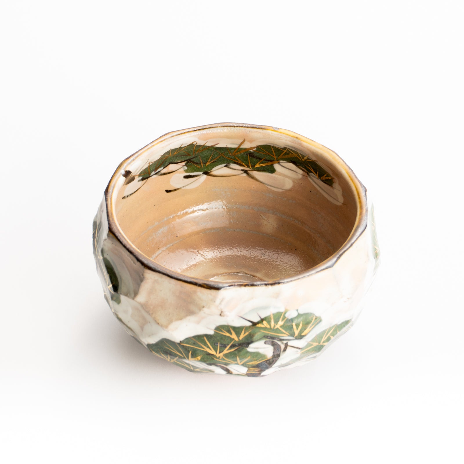 抹茶碗　イラボ金彩"桜之図"　俊山窯 (コピー) KOTOPOTTER