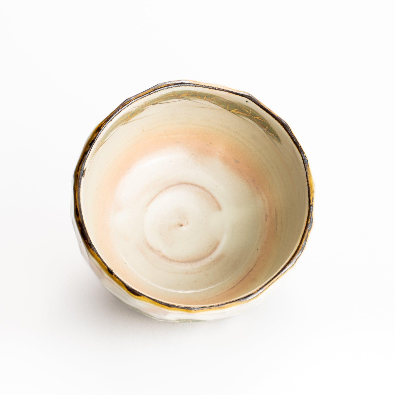 抹茶碗　雪松図 B　俊山窯 KOTOPOTTER