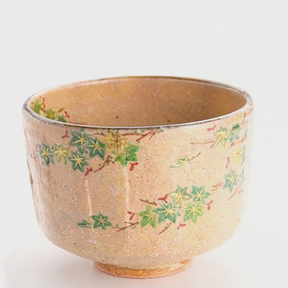 抹茶碗　青楓　良二