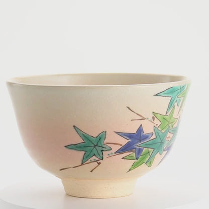 抹茶碗　青楓　安徳