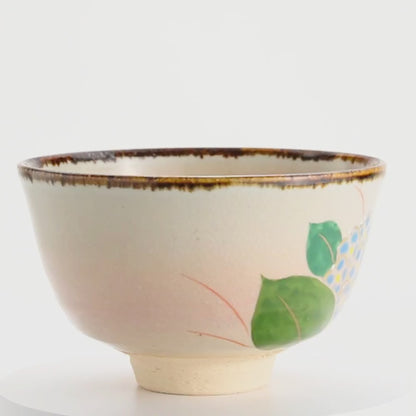 抹茶碗　紫陽花　安徳