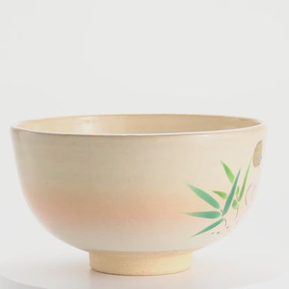  Matcha Bowl -Reeds and Fireflies by Toru