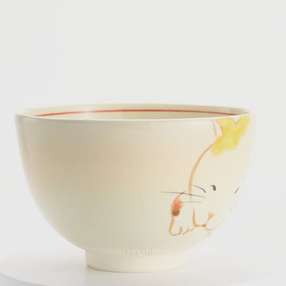 Matcha Bowl -Cat by Noboru 