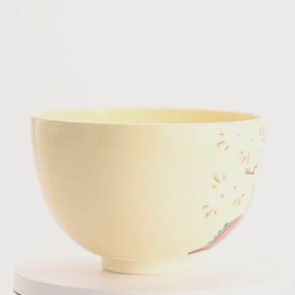 抹茶碗　桜の木　宝泉