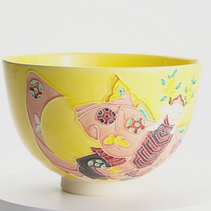 抹茶碗　能楽　山本一如