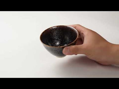 汲出碗　金襴天目　和泉良法