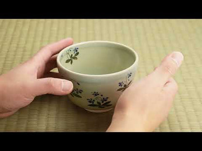 Matcha Bowl – Ash Glaze “Violet” by Kaihou