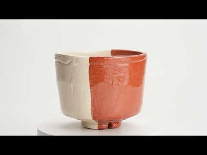 抹茶碗　楽焼"鶴松”　楽入