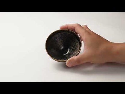 Sake Cup - Golden Tenmoku by Yoshinori Izumi