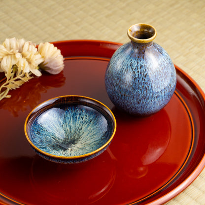 【清水焼】盃　流星4J　和泉良法 KOTOPOTTER