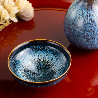 【清水焼】盃　流星4L　和泉良法 KOTOPOTTER