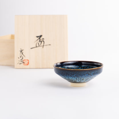 【清水焼】盃　流星4L　和泉良法 KOTOPOTTER