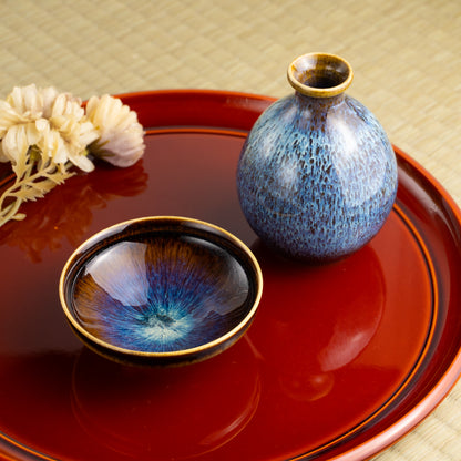 【清水焼】盃　流星4M　和泉良法 KOTOPOTTER