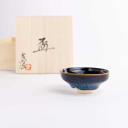 【清水焼】盃　流星4N　和泉良法 KOTOPOTTER