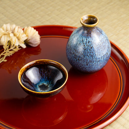 【清水焼】盃　流星4B　和泉良法 KOTOPOTTER