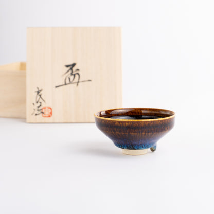 【清水焼】盃　流星4B　和泉良法 KOTOPOTTER