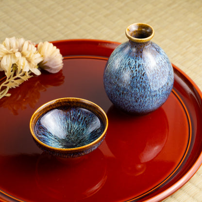 【清水焼】盃　流星4C　和泉良法 KOTOPOTTER