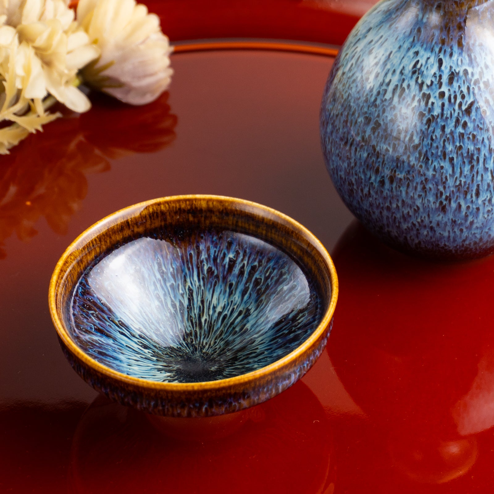 【清水焼】盃　流星4C　和泉良法 KOTOPOTTER