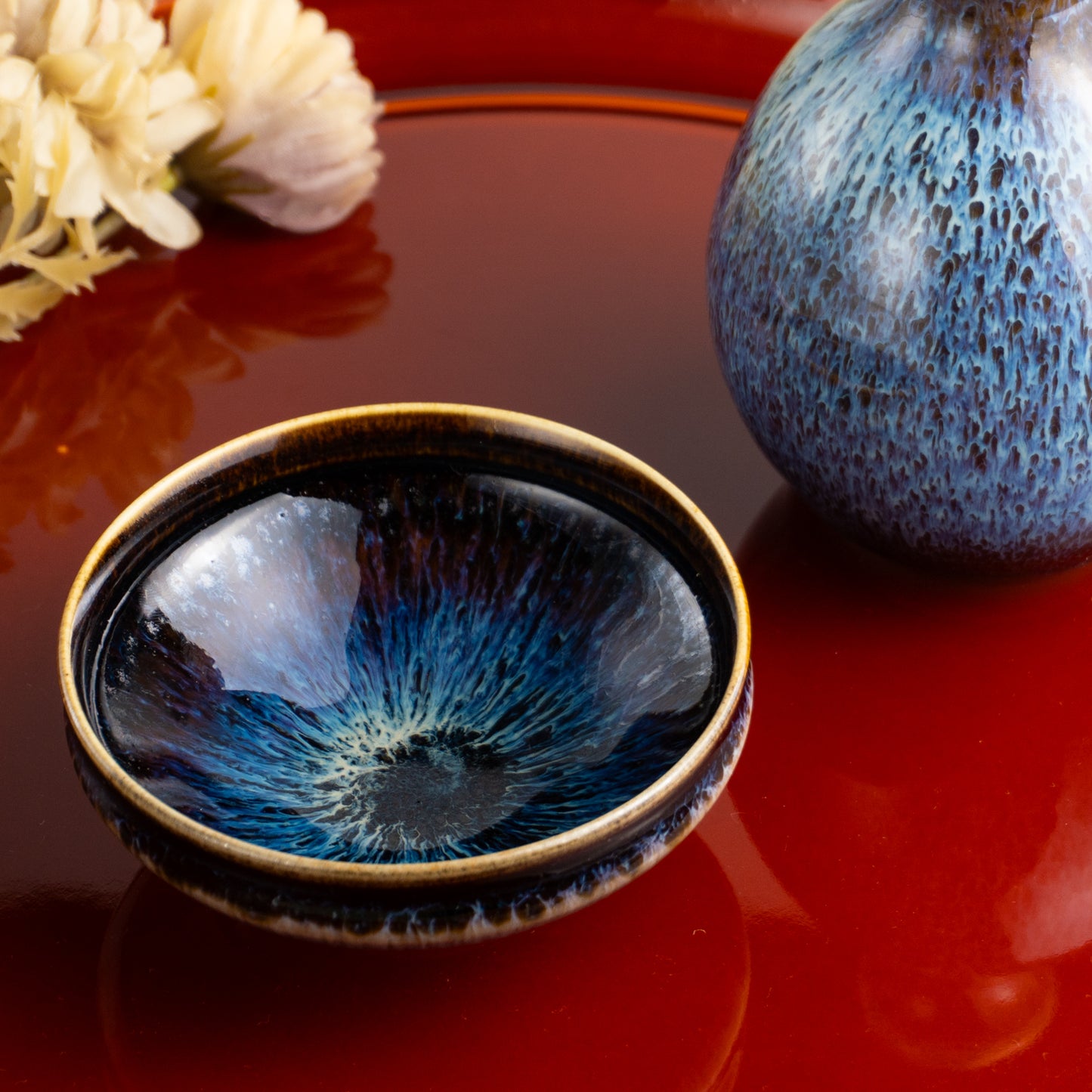 【清水焼】盃　流星4D　和泉良法 KOTOPOTTER