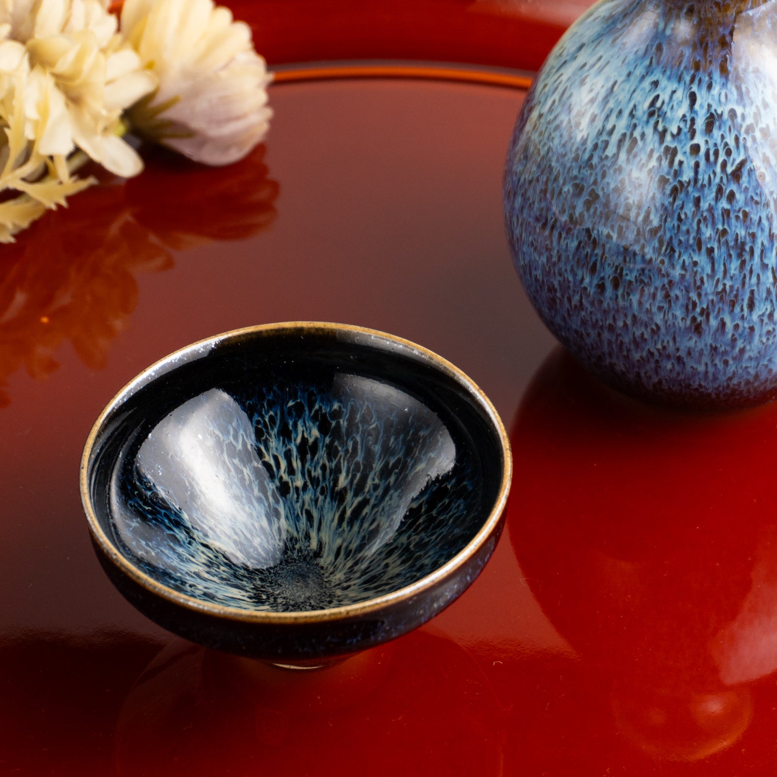 【清水焼】盃　流星4E　和泉良法 KOTOPOTTER