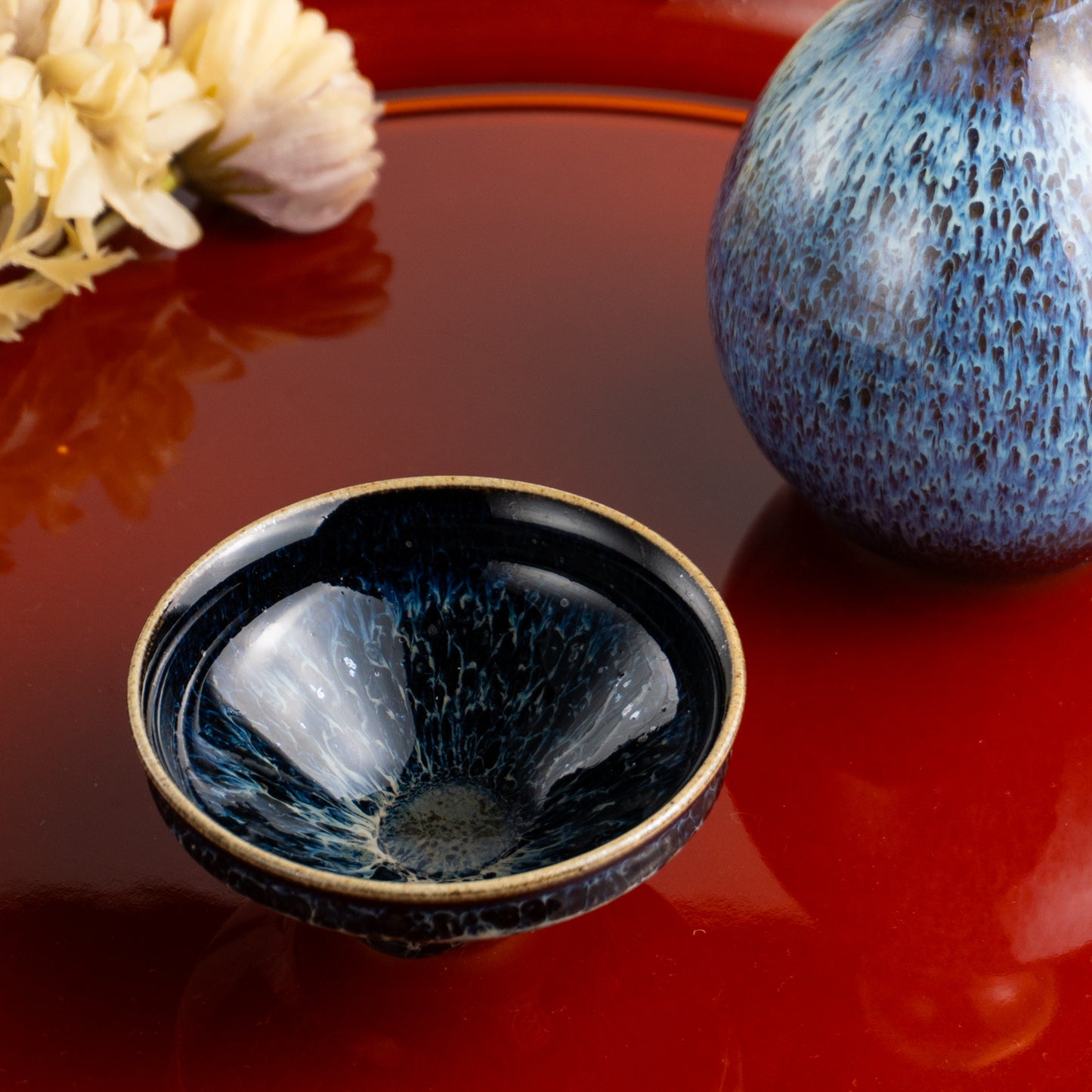 【清水焼】盃　流星4H　和泉良法 KOTOPOTTER