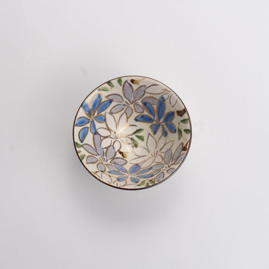 盃　鉄線　俊山窯 - Handcrafted Japanese pottery from Kyoto - Kyo ware / Kiyomizu ware.