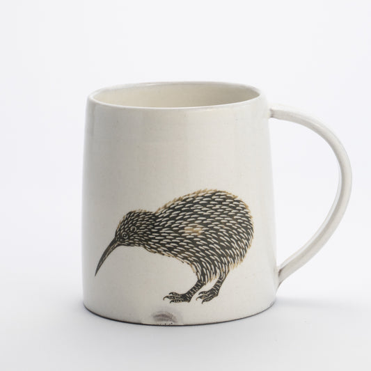 マグカップ　キーウィ　澤田卓伸 - Handcrafted Japanese pottery from Kyoto - Kyo ware / Kiyomizu ware.