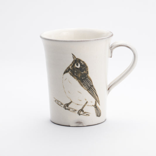 コーヒーカップ　メジロ　澤田卓伸 - Handcrafted Japanese pottery from Kyoto - Kyo ware / Kiyomizu ware.