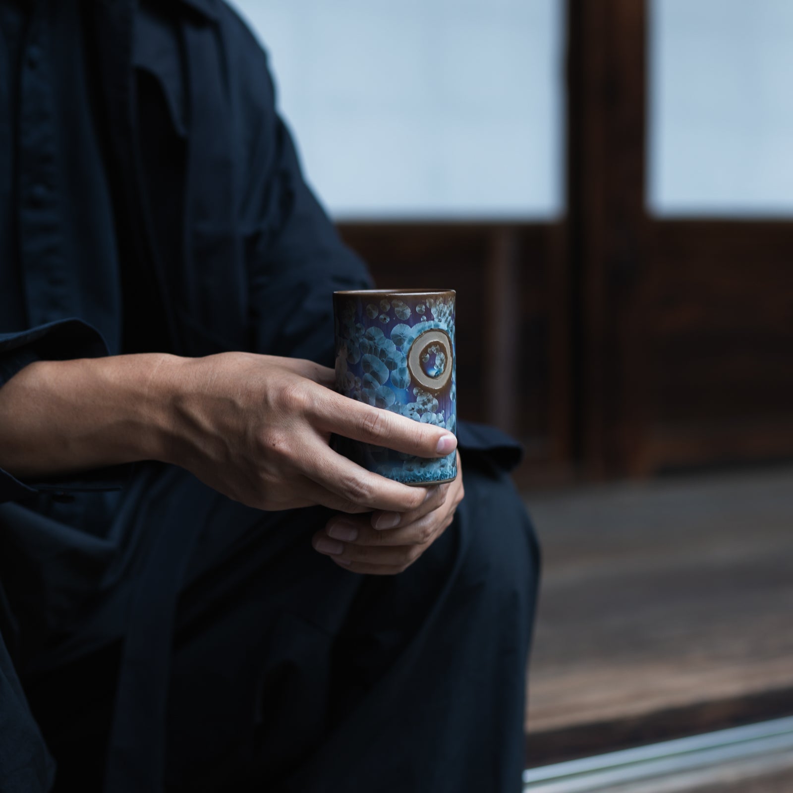 湯呑　蒼鱗　QUTOTEN KOTOPOTTER