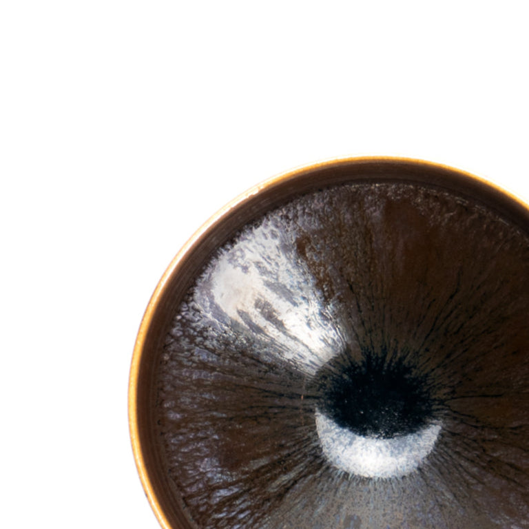 盃　金天目2B　和泉良法 - Handcrafted Japanese pottery from Kyoto - Kyo ware / Kiyomizu ware.