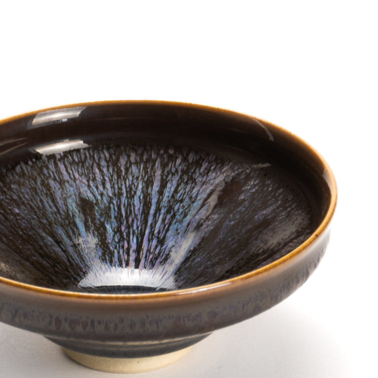 盃　金天目2B　和泉良法 - Handcrafted Japanese pottery from Kyoto - Kyo ware / Kiyomizu ware.