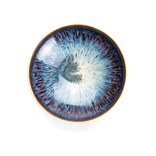 盃　流星2D　和泉良法 - Handcrafted Japanese pottery from Kyoto - Kyo ware / Kiyomizu ware.