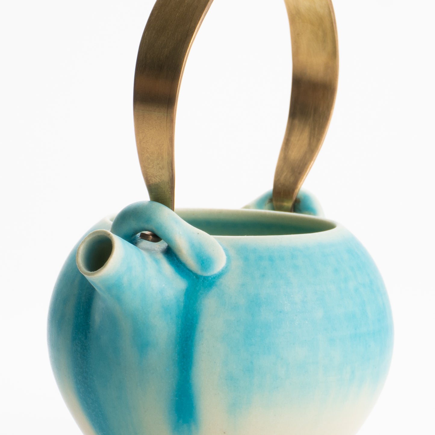 【清水焼】注器　碧釉　竹村陽太郎 KOTOPOTTER